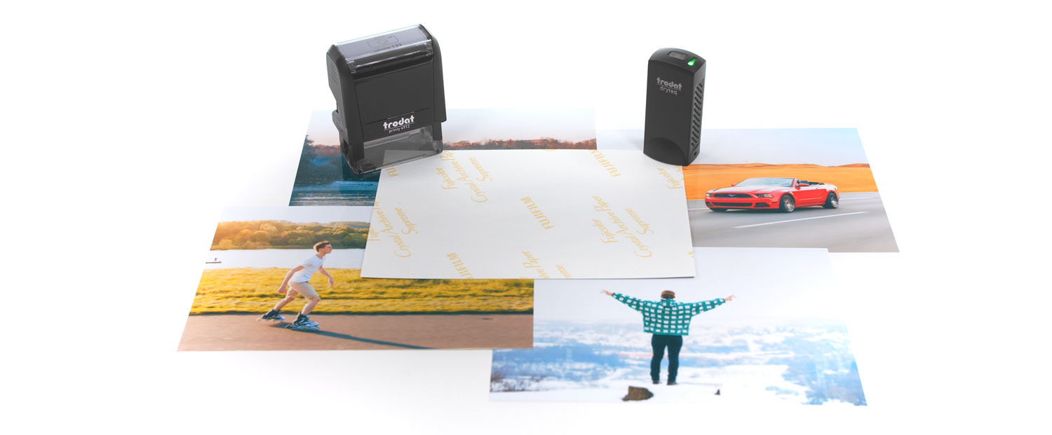 Trodat dryteq - der Stempel mit sofort trockener Tinte